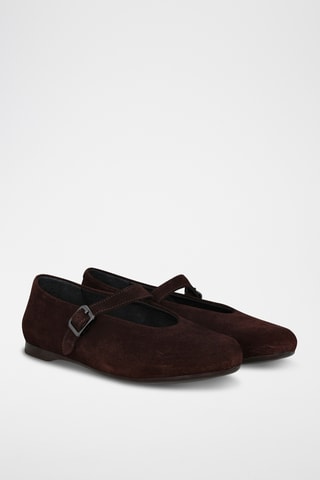 Babies en nubuck - Marron foncé
