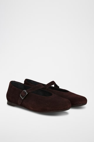 Babies en nubuck - Marron foncé