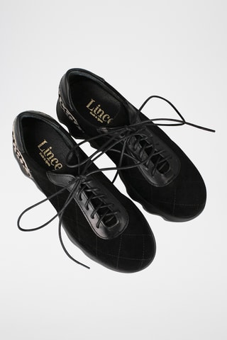 Baskets en cuir - Noir et blanc