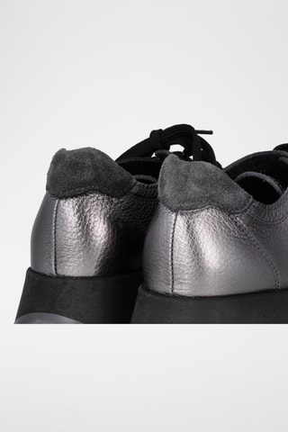 Baskets en cuir - Gris