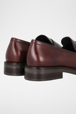 Mocassins en cuir - Marron
