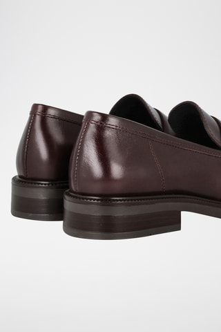 Mocassins en cuir - Marron
