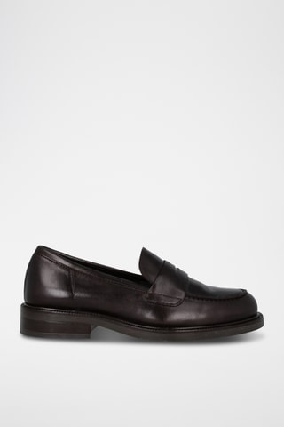 Mocassins en cuir - Marron