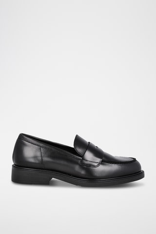 Mocassins en cuir - Noir