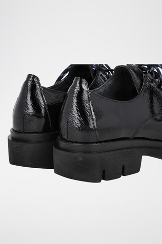 Derbys en cuir verni - Noir