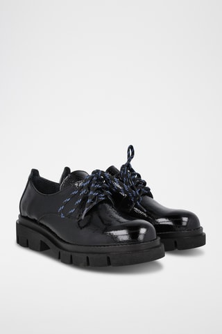 Derbys en cuir verni - Noir
