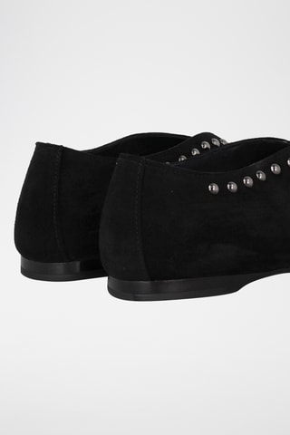Ballerines en nubuck - Noir