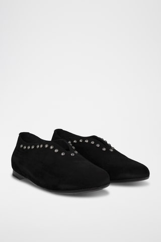 Ballerines en nubuck - Noir