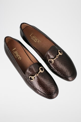 Mocassins en cuir - Marron