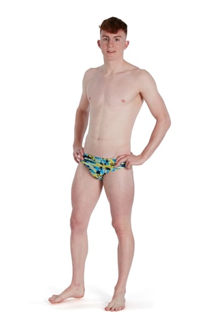 Cueca de banho - Azul-celeste