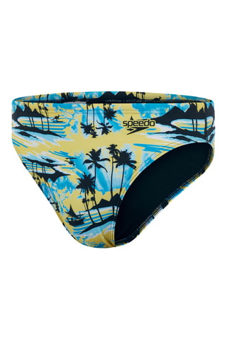 Cueca de banho - Azul-celeste