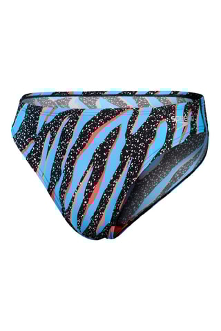 Cueca de banho - Preto e azul-celeste