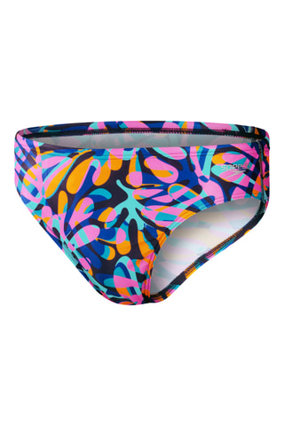 Cueca de banho - Azul-eléctrico