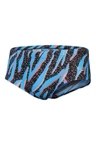 Boxers de banho - Preto e azul-cobalto