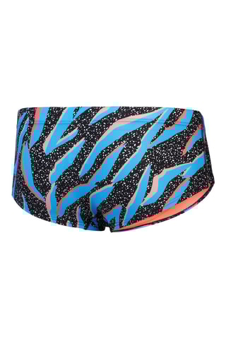 Boxers de banho - Preto e azul-cobalto