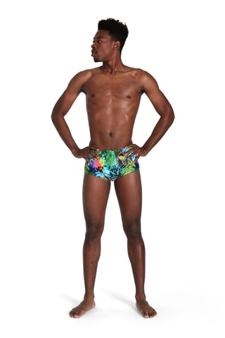 Boxers de banho - Verde-claro e azul-celeste