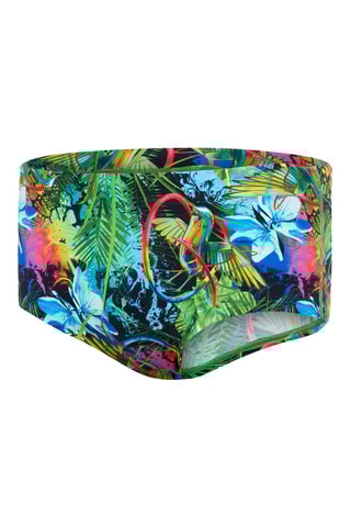 Boxers de banho - Verde-claro e azul-celeste