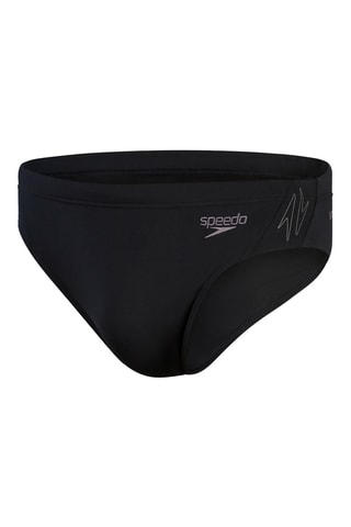 Cueca de banho - Preto e cinzento