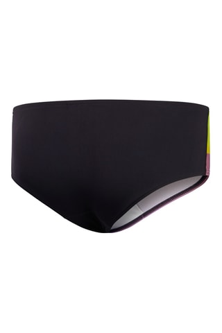 Cueca de banho - Verde-claro e preto