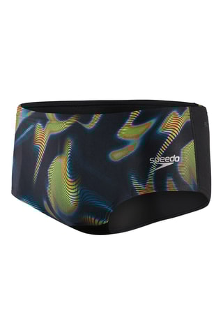 Cueca de banho - Verde-claro e preto