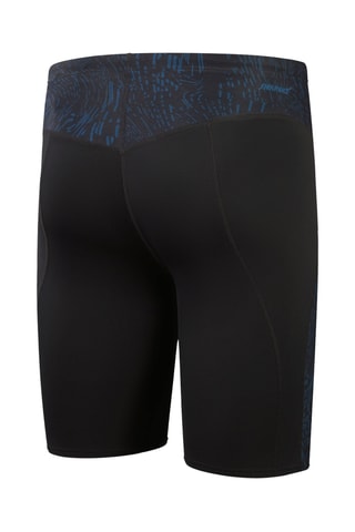 Calções ciclista de banho - Preto e índigo