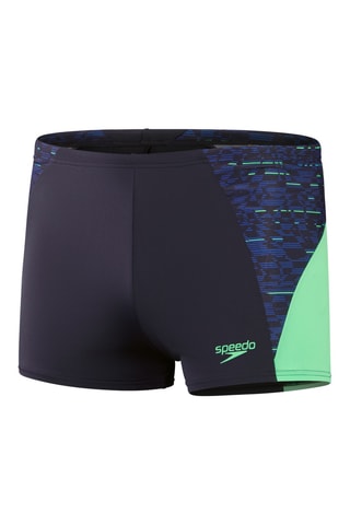 Boxers de banho - Preto e verde-claro
