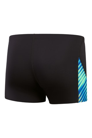 Boxers de banho - Preto e verde-claro
