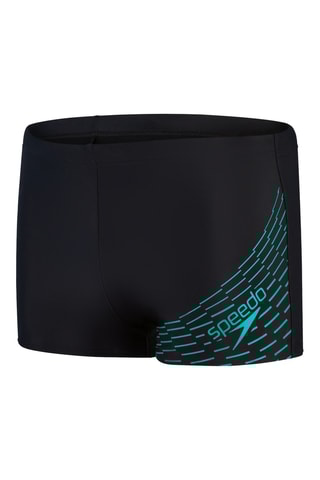 Boxers de banho - Preto e verde