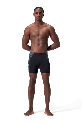 Panties de banho - Preto e cinzento