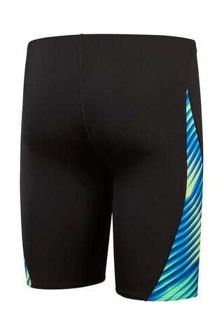 Calções ciclista de banho - Preto