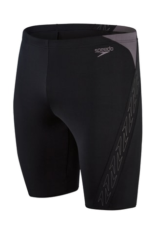 Calções ciclista de banho - Preto