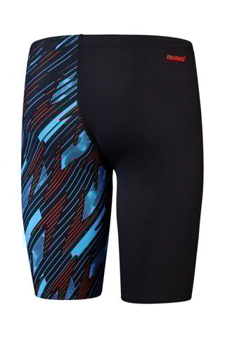 Calções ciclista de banho - Preto