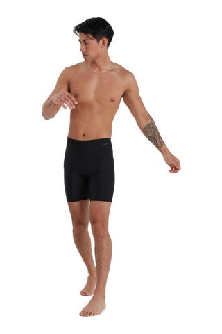 Calções ciclista de banho - Preto