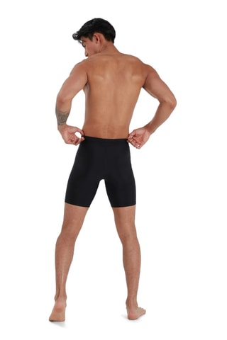 Calções ciclista de banho - Preto