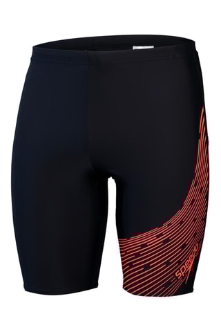 Calções ciclista de banho - Preto