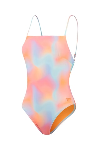 Fato de banho tie and dye - Azul-celeste