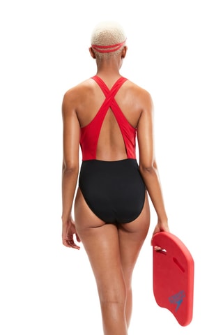 Fato de banho - Vermelho e preto