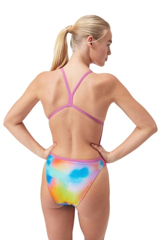 Fato de banho - Azul-celeste e rosa