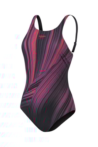 Fato de banho - Preto e violeta