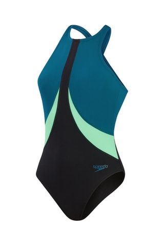 Fato de banho - Preto e verde