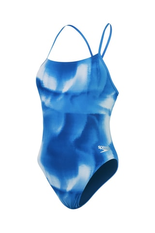 Fato de banho tie and dye - Azul-claro