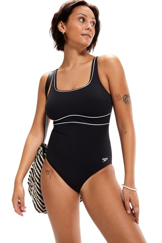 Fato de banho modelador - Preto