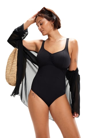 Fato de banho modelador - Preto