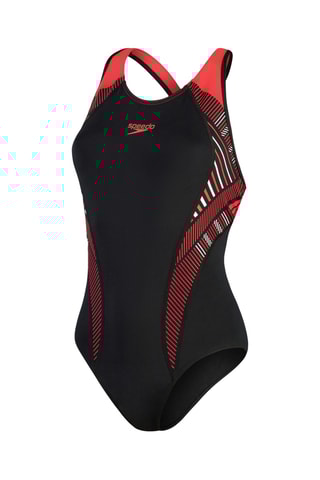 Fato de banho - Preto e vermelho