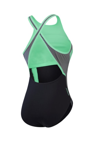 Fato de banho - Preto e verde