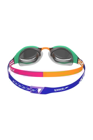 Óculos de piscina - Verde e laranja