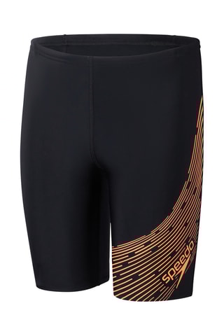 Calções ciclista de banho - Preto