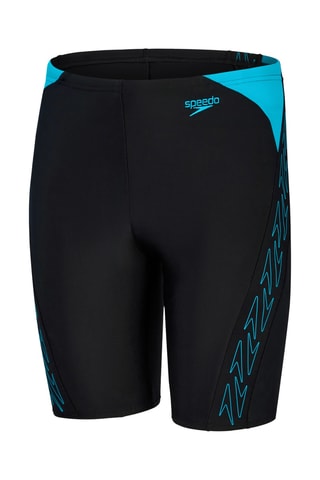 Calções ciclista de banho - Preto