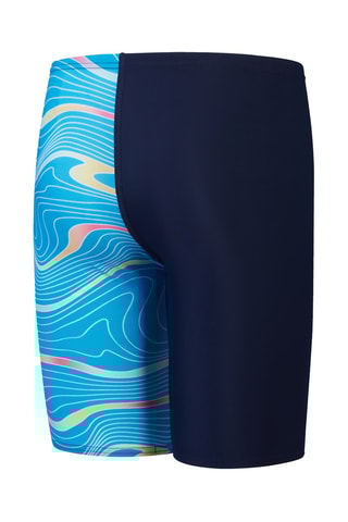 Calções ciclista de banho - Azul