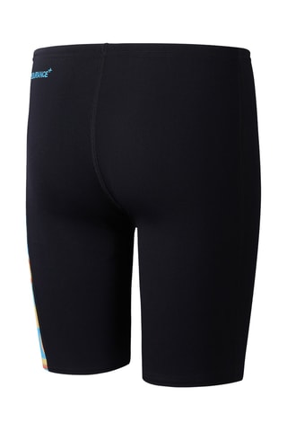 Calções ciclista de banho - Preto
